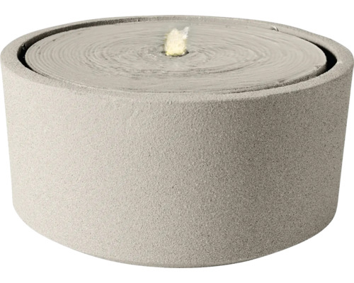 Kulatá pokojová fontána z litého kamene s vodní fontánou