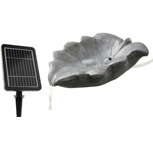 Solární fontána ve tvaru listu do zahrady