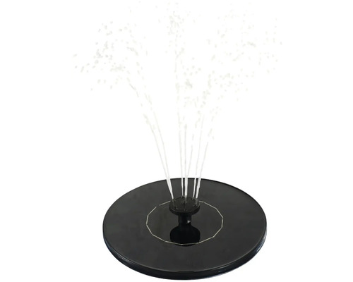 Solární fontána s vodotrysky