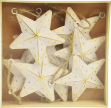 Dekorace ve tvaru hvězdy se šňůrkou v krabici