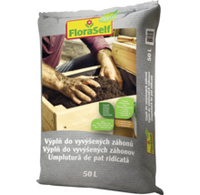 FloraSelf Nature výplň do vyvýšených záhonů, 50 litrů pytel