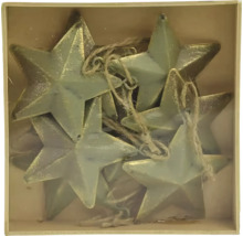 Sada hvězdicových přívěsků se šňůrkou v krabici