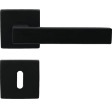 Sada dveřního kování s hranatou rozetou a klikou