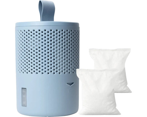 Odvlhčovač vzduchu se dvěma sáčky vysoušedla