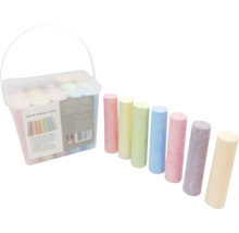 Kbelík s 15 kusy barevné křídy