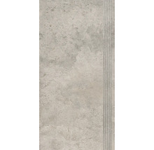 Keramická dlaždice s rýhovaným okrajem