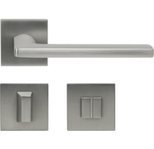 Sada dveřního kování s klikou a klíčovou rozetou