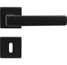 Sada kliky ke dveřím s hranatou rozetou