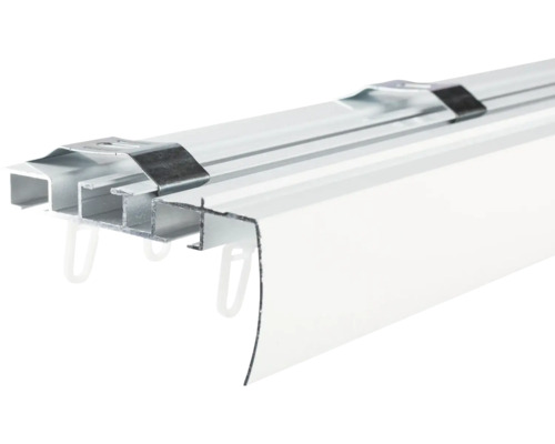 Záclonová lišta s držáky a kluzáky