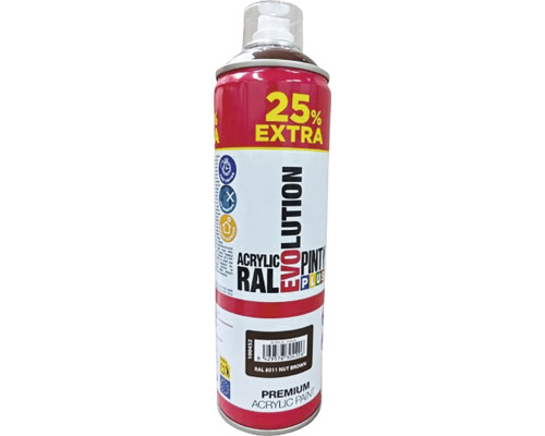 Akrylová barva ve spreji RAL 8011 ořechově hnědá