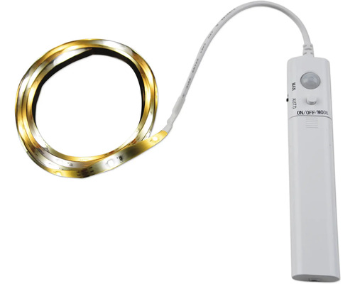 LED pásek s pohybovým senzorem a bateriovým napájením