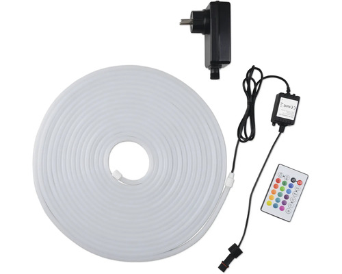 LED světelný had s dálkovým ovládáním a napájecím zdrojem