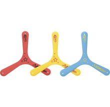 Tři barevné bumerangy pro sport