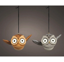 Dvě dekorativní sovy k zavěšení