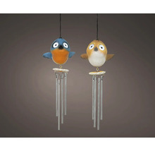 Dva ptačí zvonkohry visí na provázku