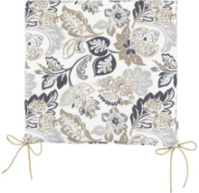 Sedák s květinovým vzorem a vázacími šňůrkami