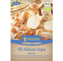 Balíček bio semen Kiepenkerl s 50 žlutými cibulemi Allium cepa Sturon