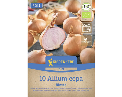 Kiepenkerl Logo Bio 10 Allium cepa Biztro balení šalotek