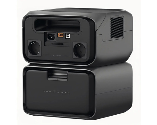 Přenosná napájecí stanice se zásuvkou