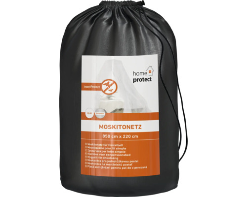 Moskytiéra pro samostatná lůžka v černé tašce