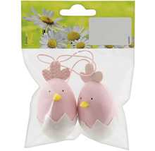 Dekorativní figurky kuřat v obalu skořápky pro velikonoční dekoraci