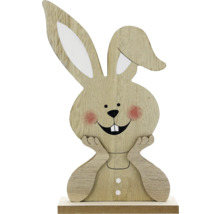 Velikonoční zajíček ze dřeva jako dekorace