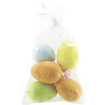 Dekorativní velikonoční vajíčka v průhledném sáčku