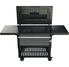 Venkovní kuchyně Meteore s otevřeným krytem a dvěma úložnými policemi