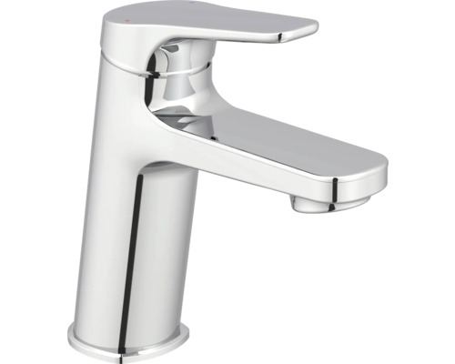 Umyvadlová baterie z kovu, lesklý povrch