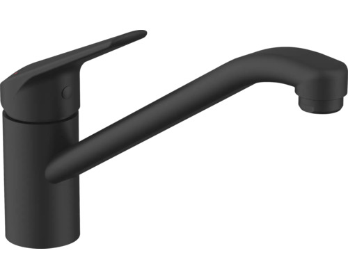 Černá kuchyňská baterie