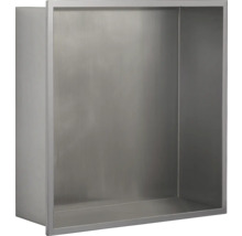 Nerezová sprchová police pro montáž na stěnu