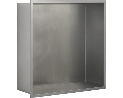 Nerezová sprchová police pro montáž na stěnu