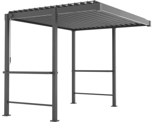 Volně stojící pergola z kovu do zahrady