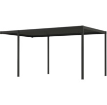 Altán s rovnou střechou a obdélníkovým tvarem