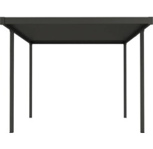 Volně stojící terasové zastřešení z kovu