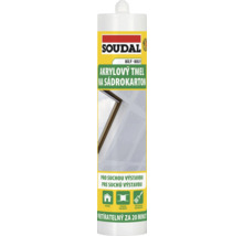 Akrylový tmel Soudal na sádrokarton