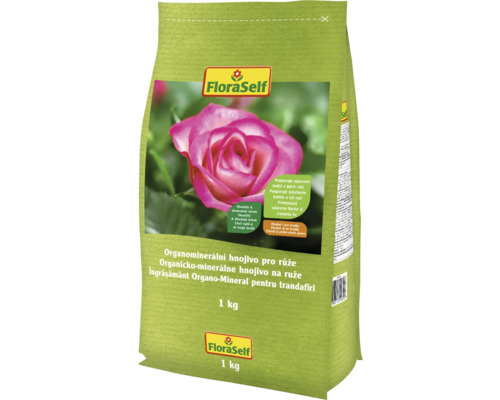 FloraSelf organominerální hnojivo pro růže, 1 kg balení