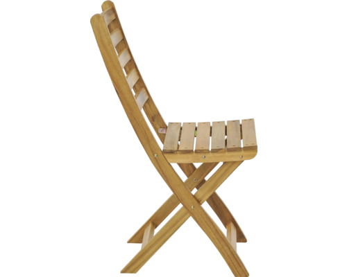 Skládací dřevěná zahradní židle