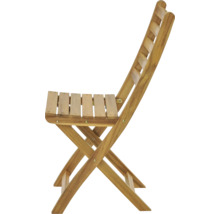 Dřevěná skládací židle pro venkovní použití