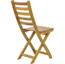 Skládací zahradní židle z teakového dřeva