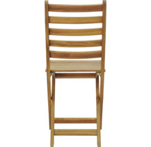 Skládací dřevěná židle pro venkovní použití