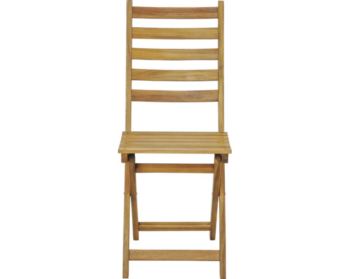 Skládací zahradní židle z dřeva
