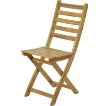 Skládací dřevěná zahradní židle