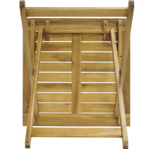 Skládací dřevěný stůl