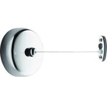 Zatahovací šňůra na prádlo pro montáž na stěnu