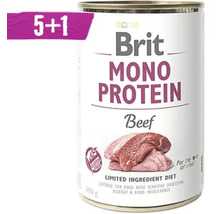 Brit Mono Protein Hovězí konzerva pro psy, bez lepku, 400 gramů