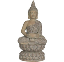 Socha Buddhy na lotosovém podstavci, dekorativní předmět