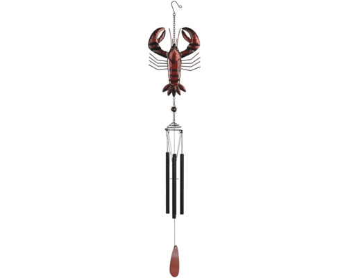 Větrná zvonkohra s motivem humra