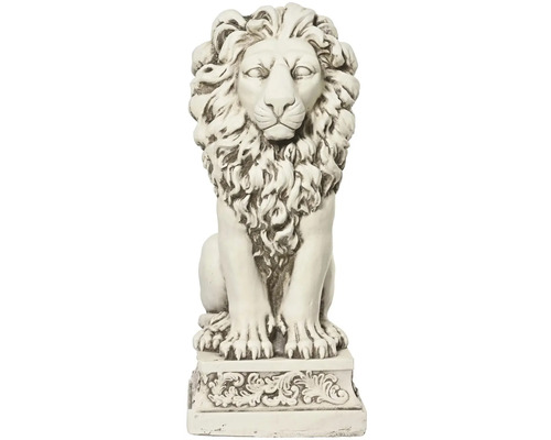 Lví socha jako zahradní dekorace