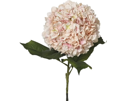 Umělá hortenzie s květy a listy